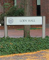 Loew Hall sign (outdoors)
