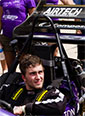 Patrick Sodt, one of the UW drivers, in the race car