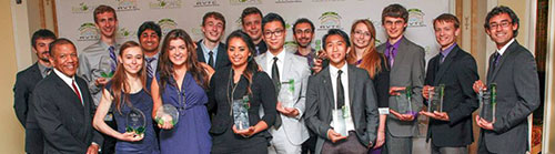 UW EcoCar2 team collecting 9 awards and 2nd place