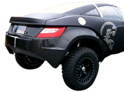 car manufactured from mold