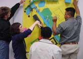 teachers creating poster