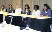 industry reps at table