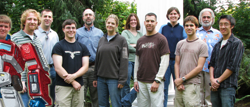 Computing Services staff photo, 2008