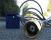 photo of sensor that attaches to water pipe (photo credit: Shwetak Patel)