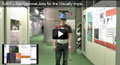 Blind person using NAVI Kinect navigation