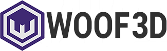 WOOF3D logo