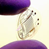 contact lens with circuits