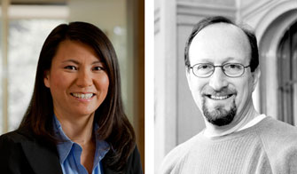 photo - Yoky Matsuoka and Tom Daniel