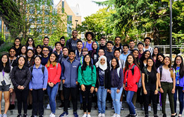 Group shot of Allen School Startup students