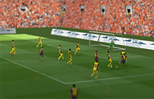 soccer match in progress. Photo: KONSTANTINOS REMATAS ET AL