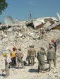 The collapsed Hotel Montana