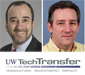 Todd Alberstone, Ed Cummings, and reduced TechTransfer logo