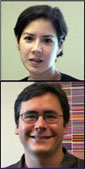 Christine Luscombe and Luis Ceze photo