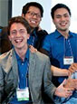 excerpt of Pure Blue team photo