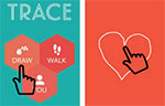 screen shot from Trace app