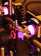 device testing silicon nanoparticle phosphors
