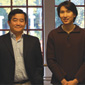 MSE chair Alex Jen with Intel researcher Benjie Limketkai