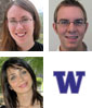 images of the three winners (Kathleen Tuite, Daniel Halperin, and Parmoon Seddighrad