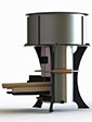 sleek metal stove - conceptual image of the one the UW-led team will design