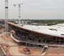 photo, 2012 Olympics buildings under construction