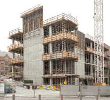 molecular engineering building under construction