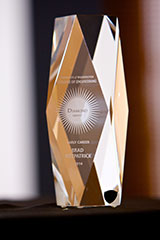 Diamond Award crystal