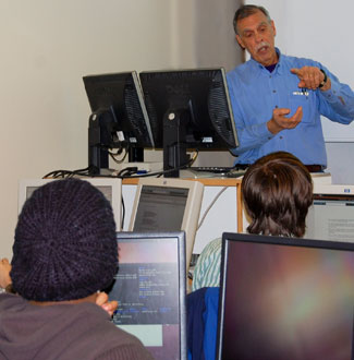 David Prince teaching in the EAC