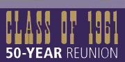 logo, class of 1961 50-year reunion