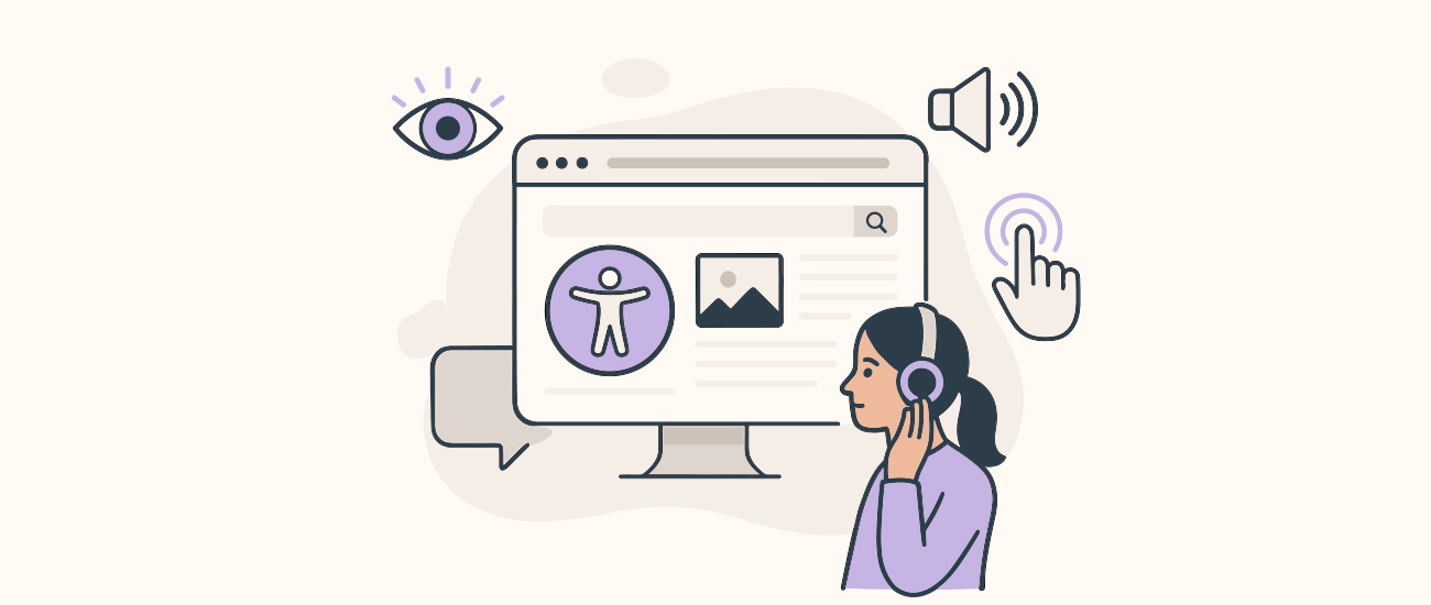 Illustration of digital accessibility