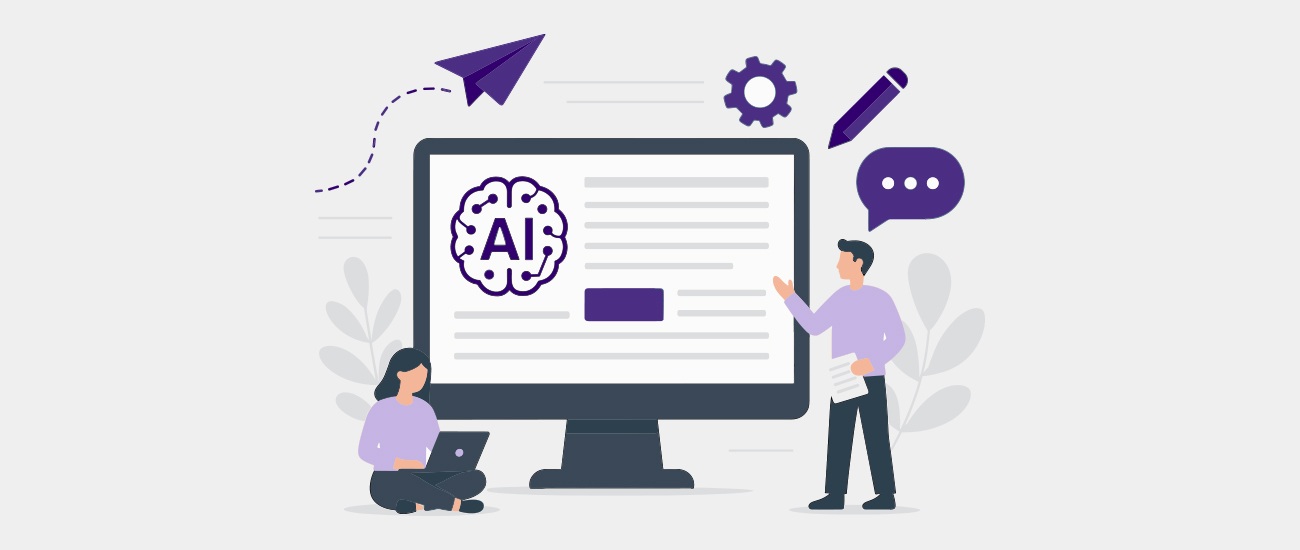 AI content guidelines illustration