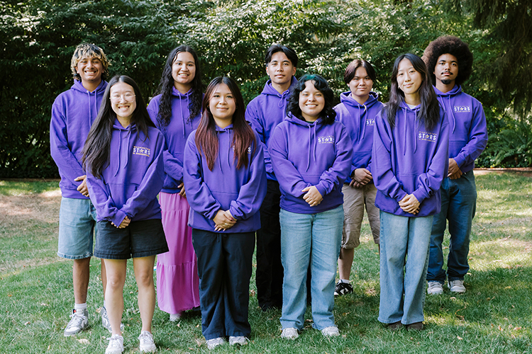 Student staff group photo