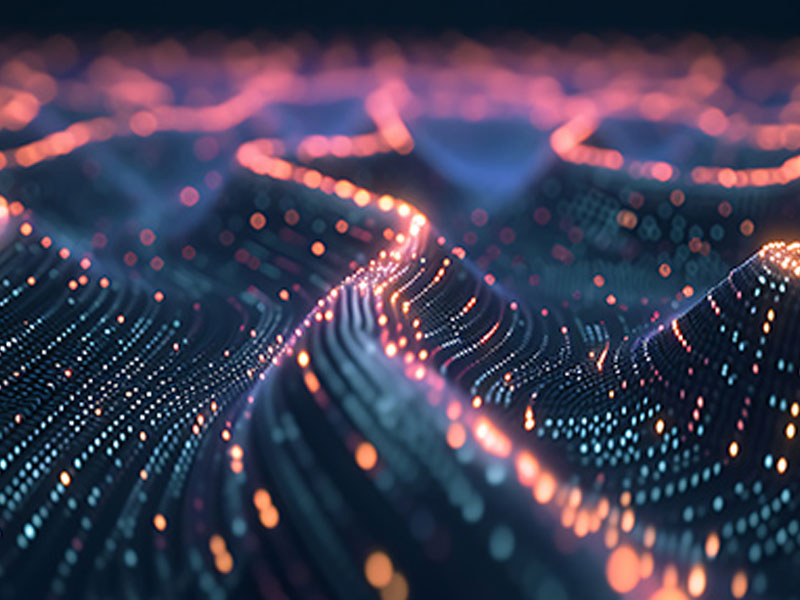 Abstract render of a cutting-edge neural network