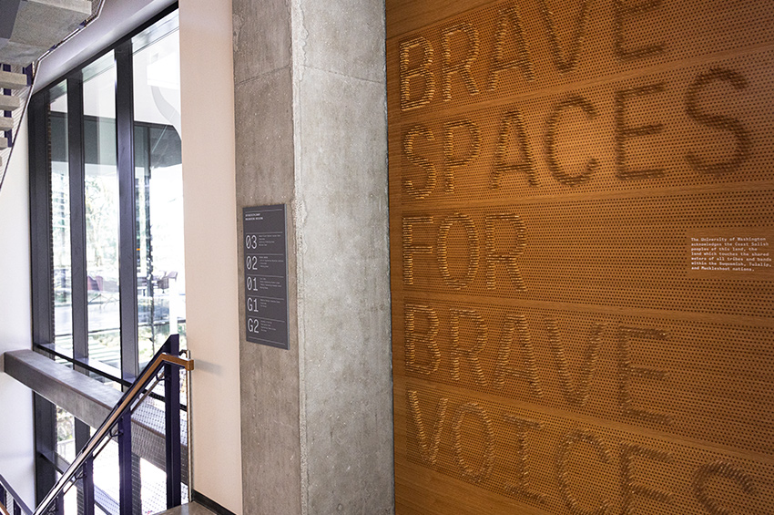 A hallway with 