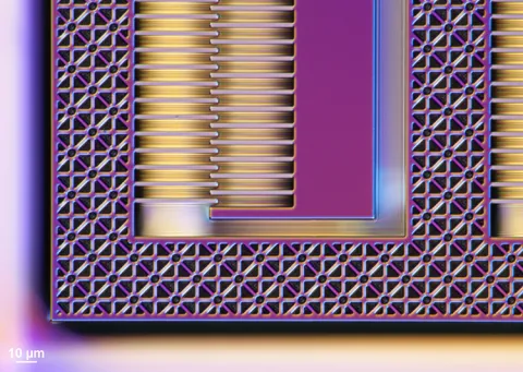 an electrostatic comb drive