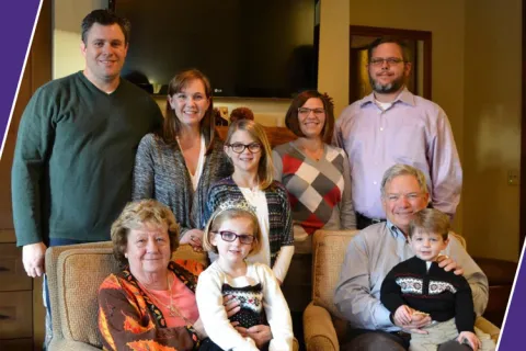 Portrait of the Draeger family