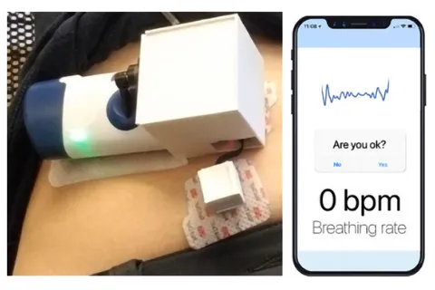 picture of prototype device to dispense Naloxone in case of overdose