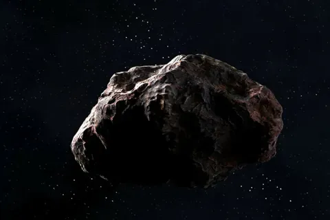 Astroid in space