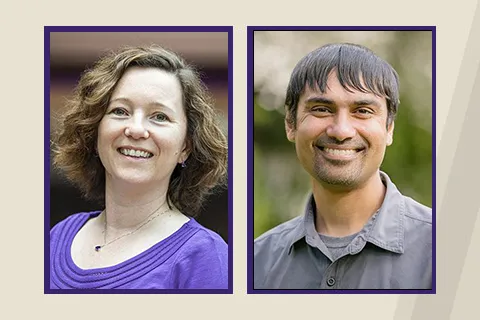 Magdalena Balazinska and Shwetak Patel headshots