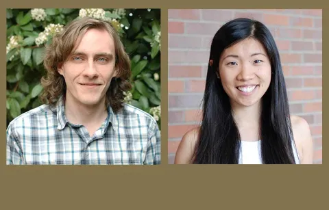 2018 Dean's Medalists Trevor Hedges and Kaitlyn Zhou