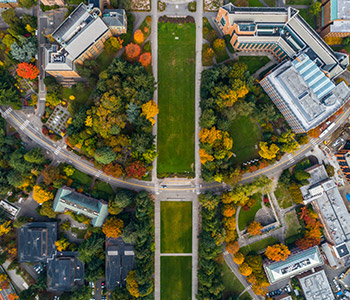 UW Campus Aerial Photo