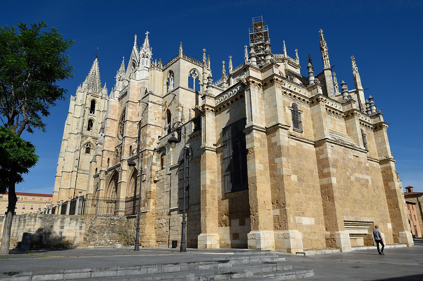 The exterior of a cathedral