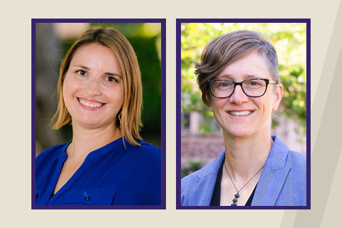 Julie Kientz and Kate Starbird side-by-side headshots