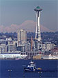 Sisuaq support vessel in Elliott Bay - KEN LAMBERT / THE SEATTLE TIMES