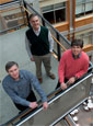 Levy, Lazowska, and Etzioni in Paul Allen Center