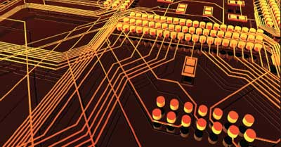 graphic suggesting etched microchips