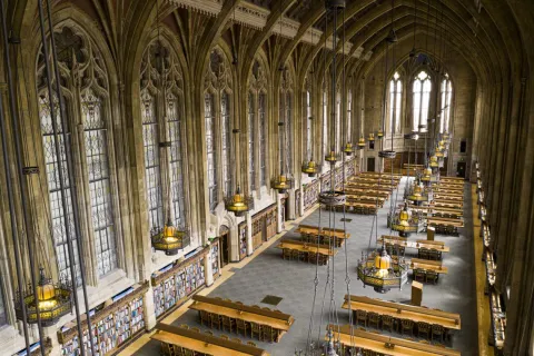 Suzzalo library aerial shot